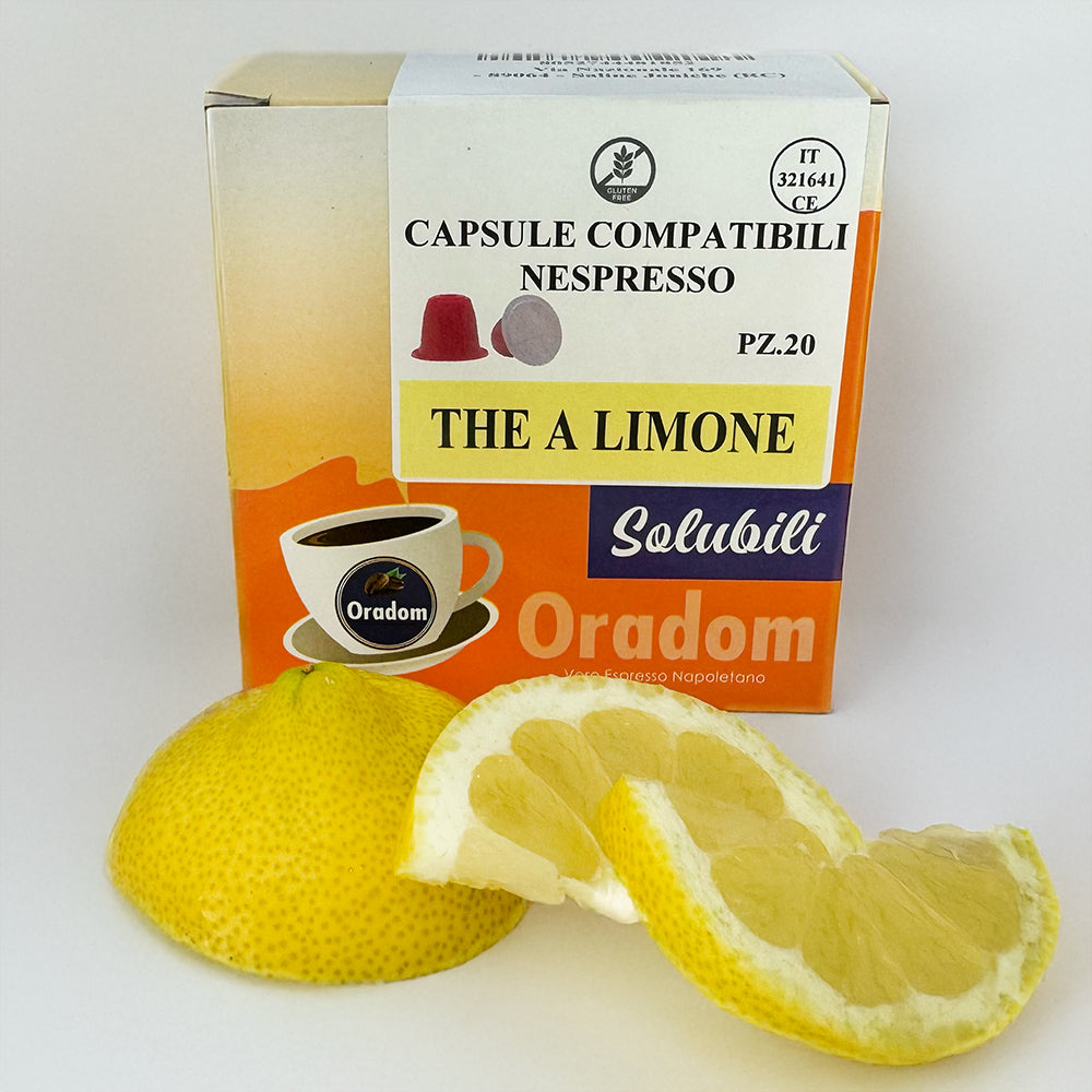 20 capsules THÉ AU CITRON Oradom compatibles Nespresso®