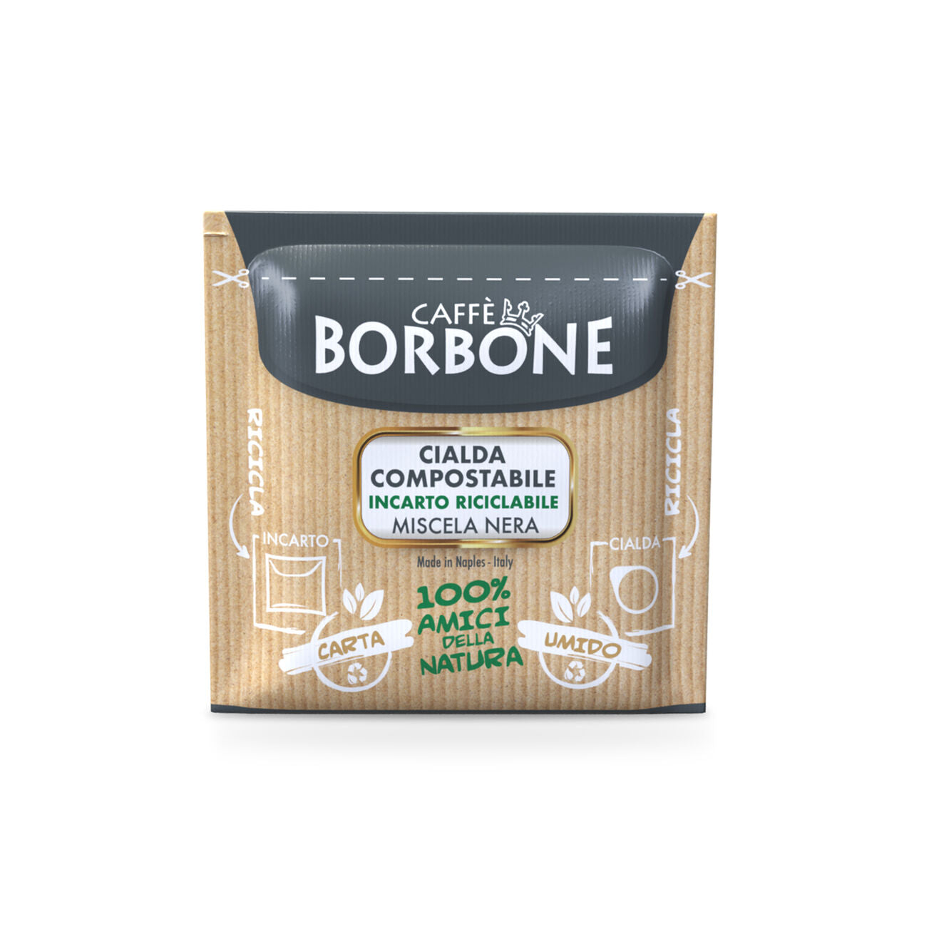 50 Dosettes BORBONE Nera