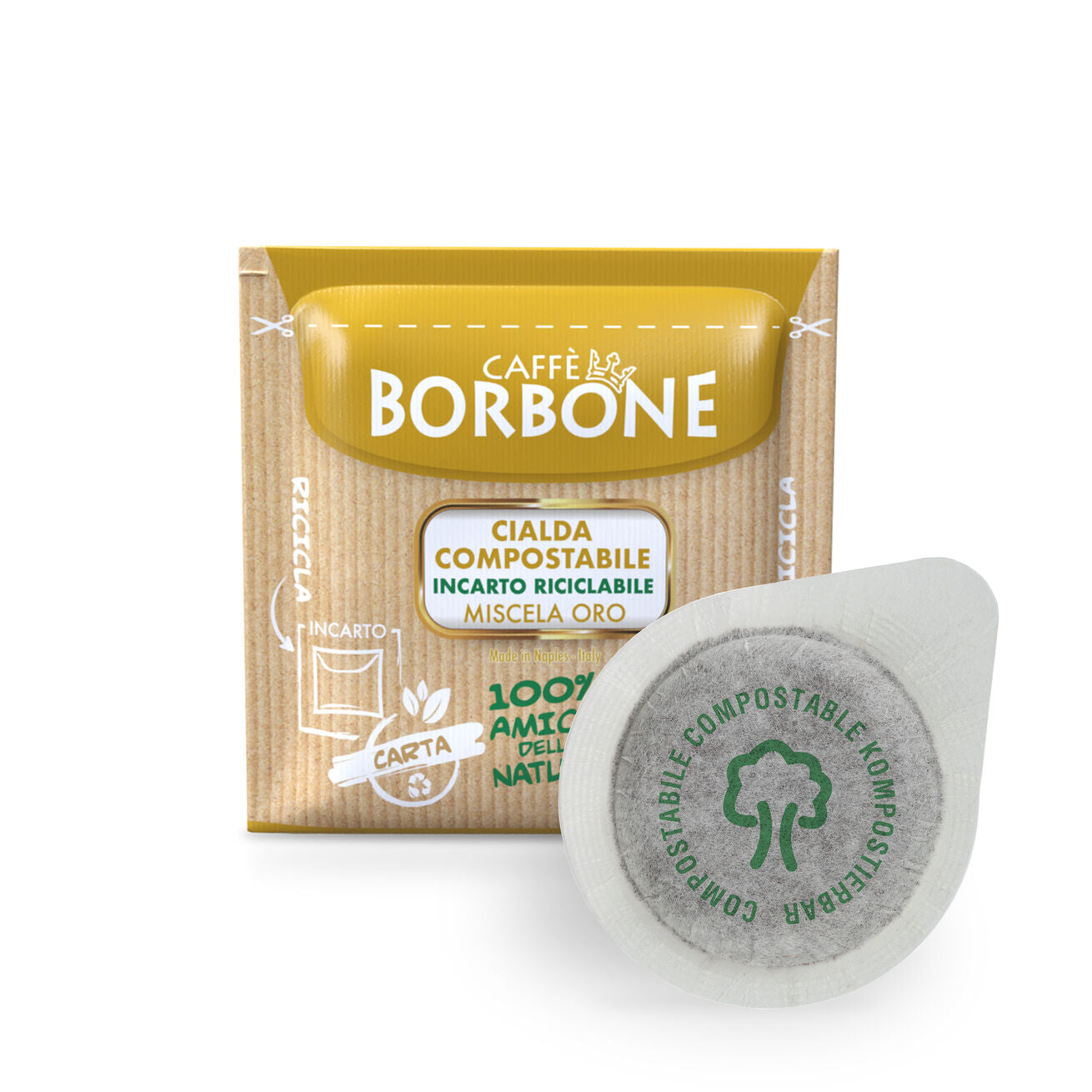 50 Dosettes BORBONE Oro