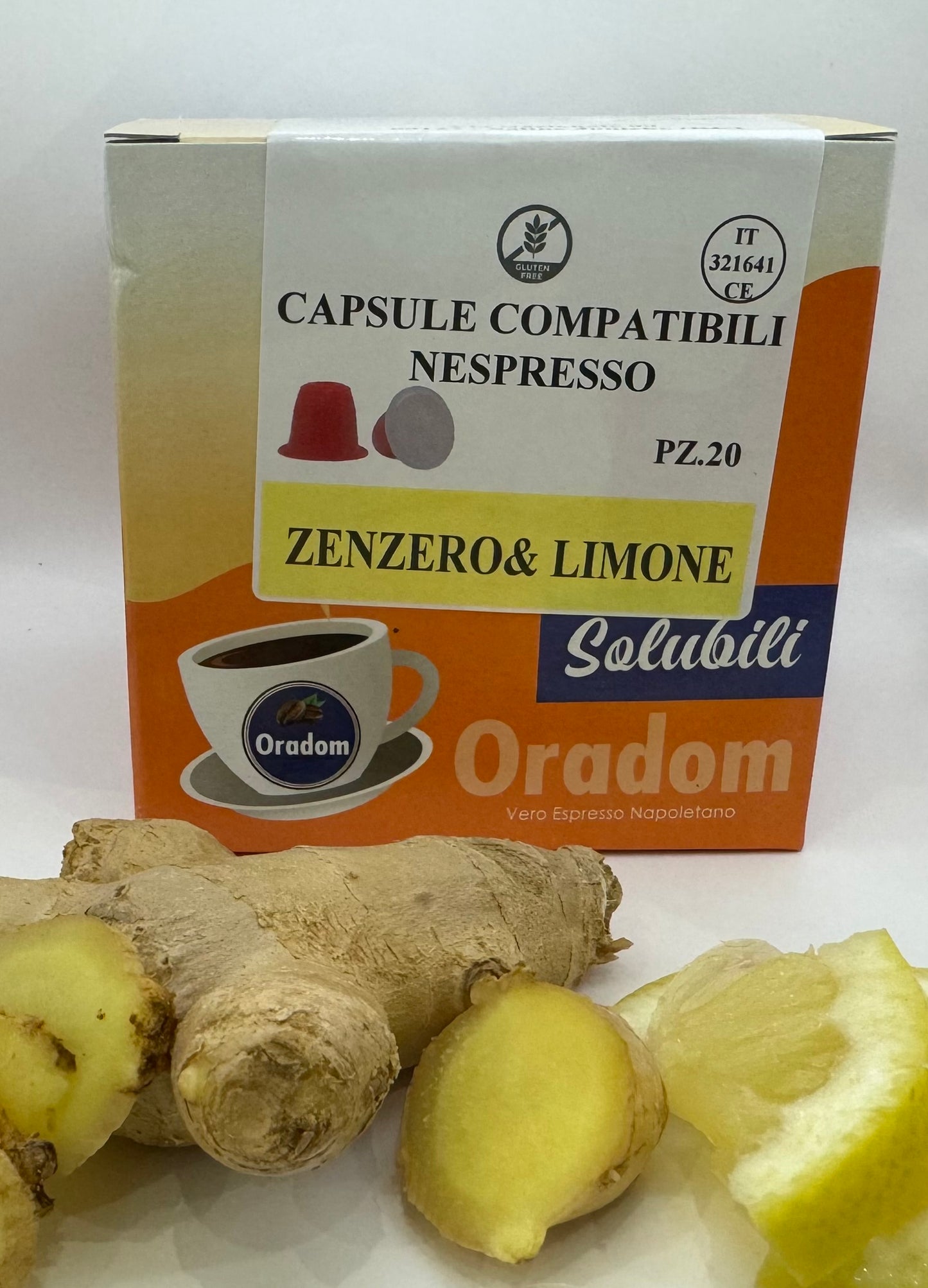 20 capsules GIMGEMBRE ET CITRON Oradom