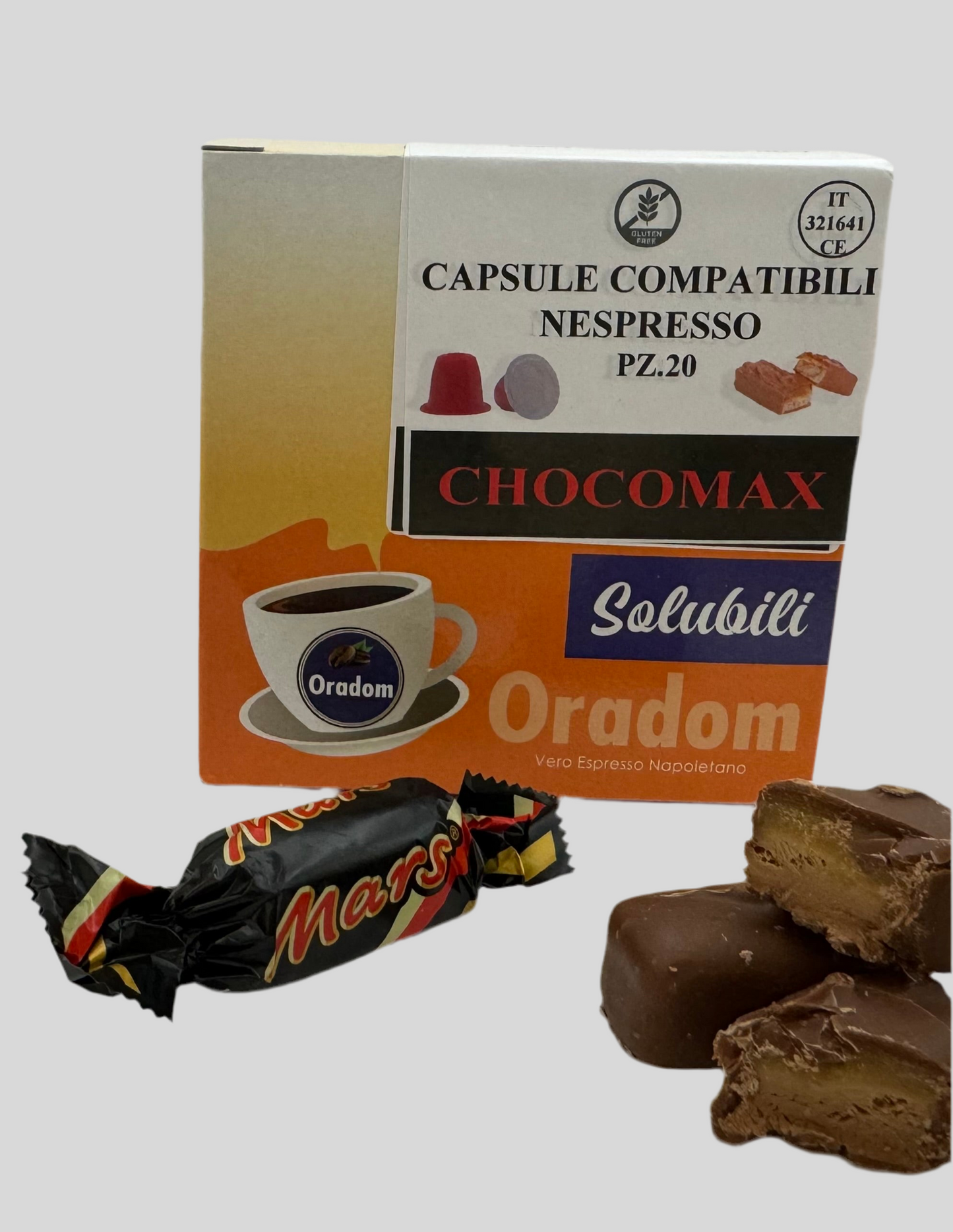 20 capsules MARS Oradom compatibles Nespresso®