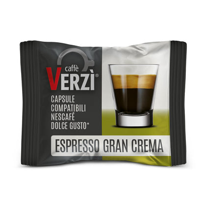 30 Capsules Caffè Verzi GRAN CREMA