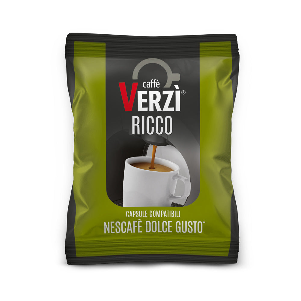 50 Caffè Verzi RICCO Capsules